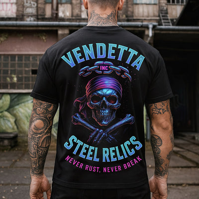 Vendetta Inc. Shirt Steel Relics schwarz VD-1652