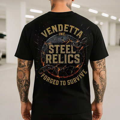 Vendetta Inc. Shirt Steel Relics 2.0 schwarz VD-1654