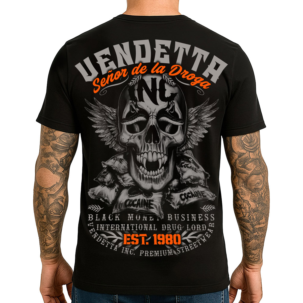 Vendetta Inc. Shirt Blood & Business schwarz VD-1461