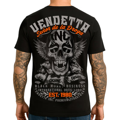 Vendetta Inc. Shirt Blood & Business schwarz VD-1461