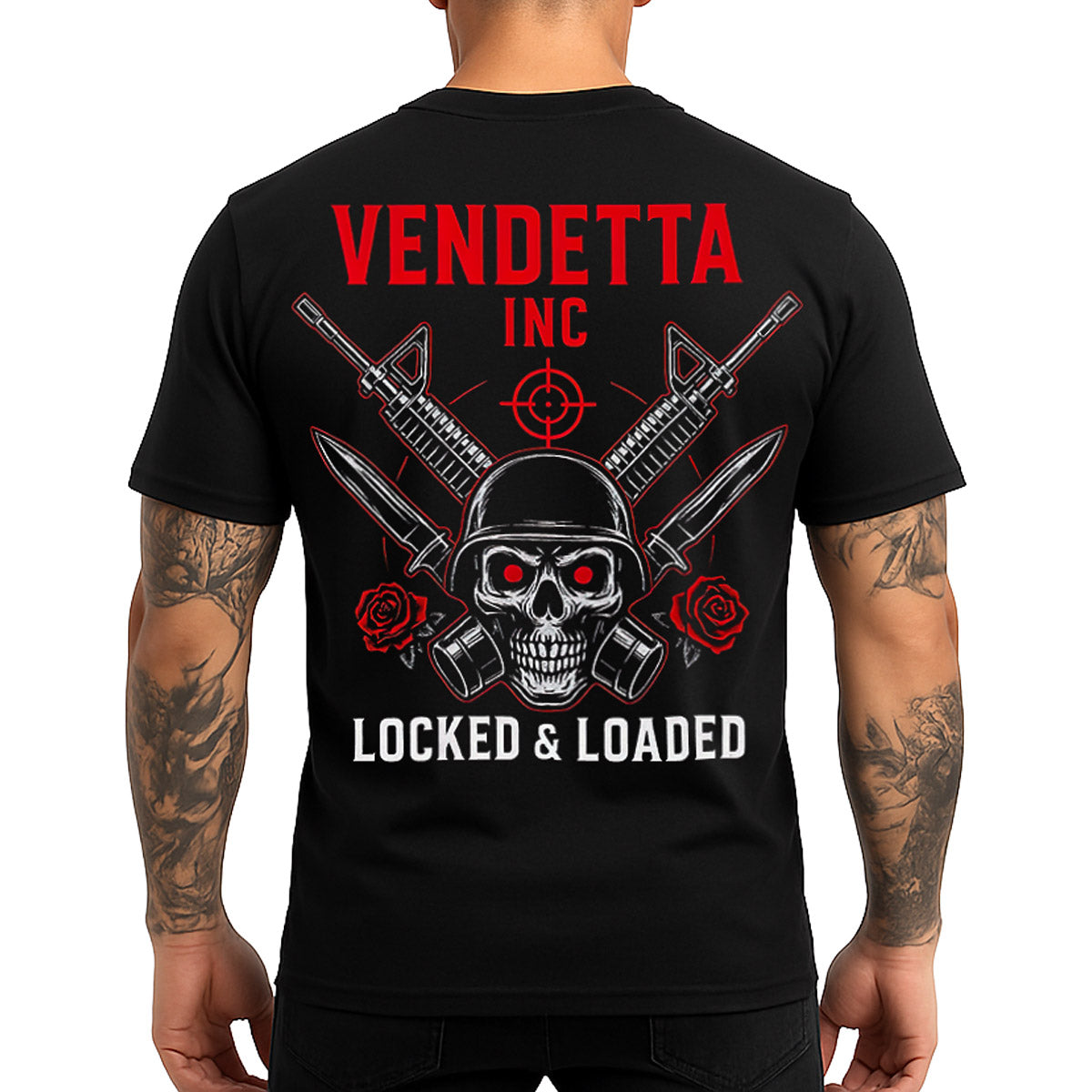 Vendetta Inc. Shirt Loaded schwarz VD-1660