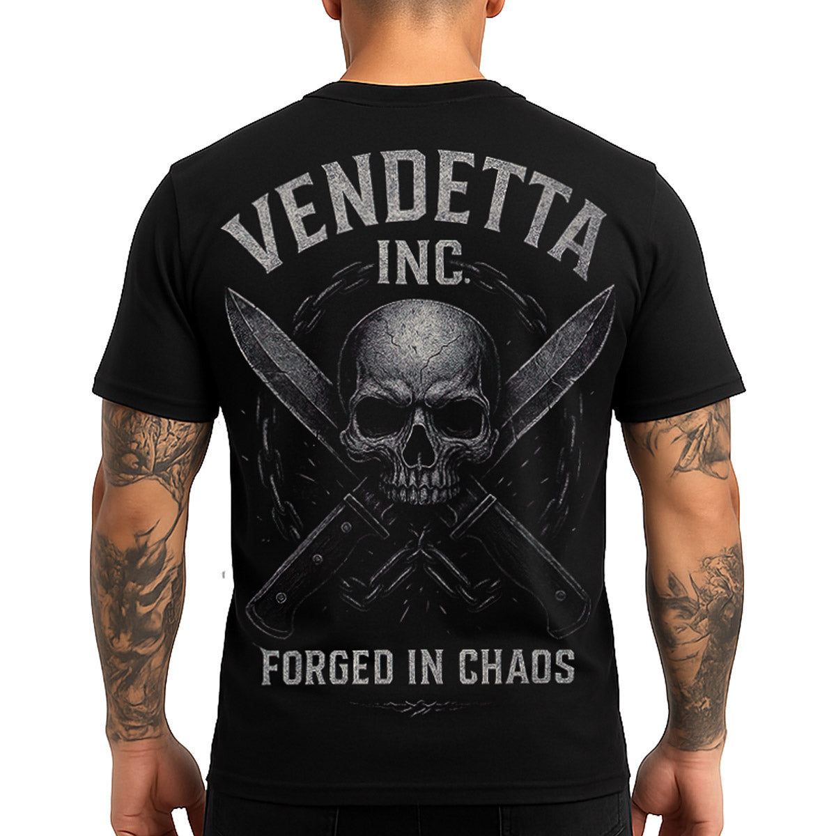 Vendetta Inc. Shirt Forged in Chaos schwarz VD-1659