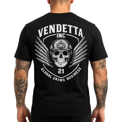 Vendetta Inc. Shirt Unit 21 schwarz VD-1658