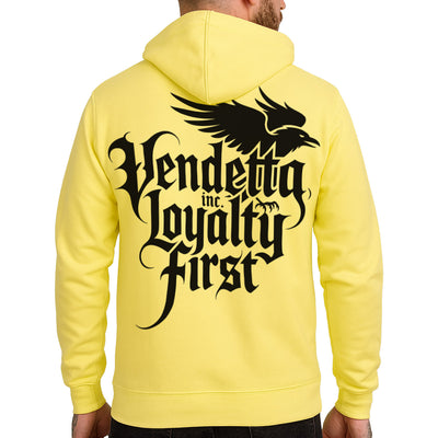 Vendetta Inc. Hoodie Loyalty First gelb VD-4092