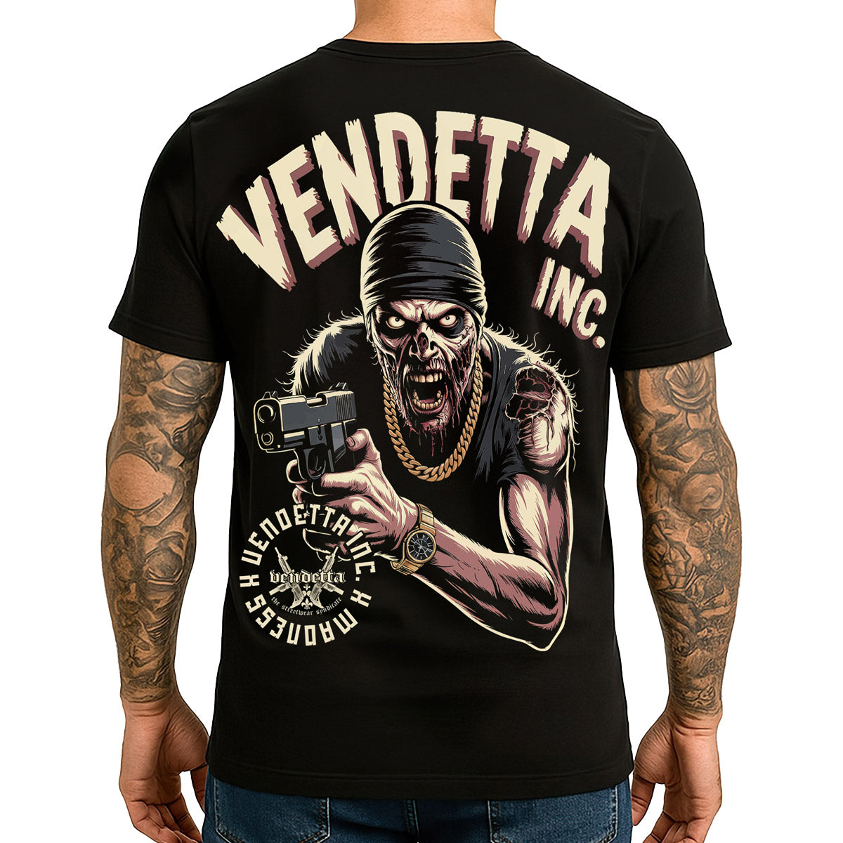 Vendetta Inc. Shirt Marauder schwarz VD-1669