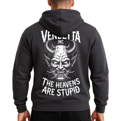Vendetta Inc. Kapuzensweater Stupid anthrazit