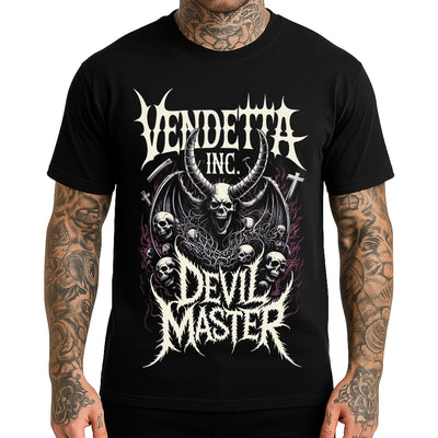 Vendetta Inc. Shirt Devil Master schwarz