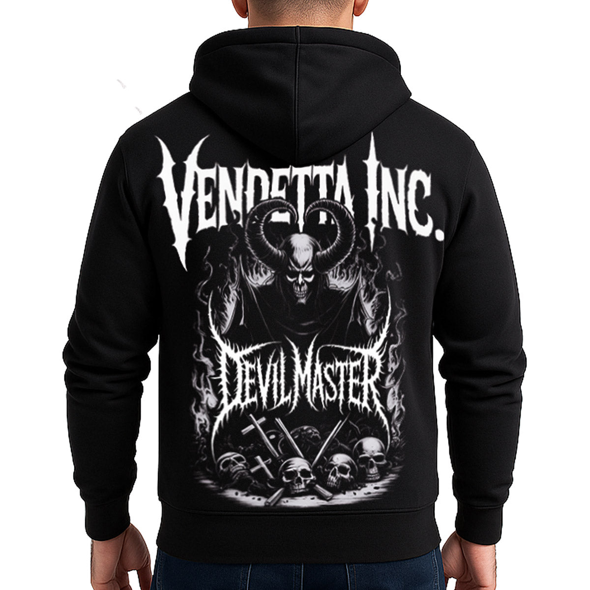 Vendetta Inc. Kapuzensweater Devil Master schwarz