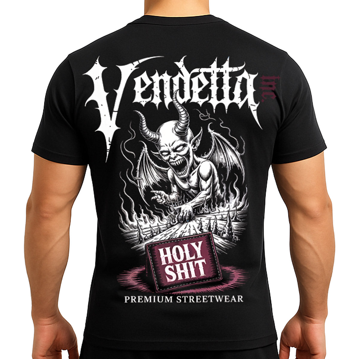 Vendetta Inc. Shirt Damned Crown schwarz