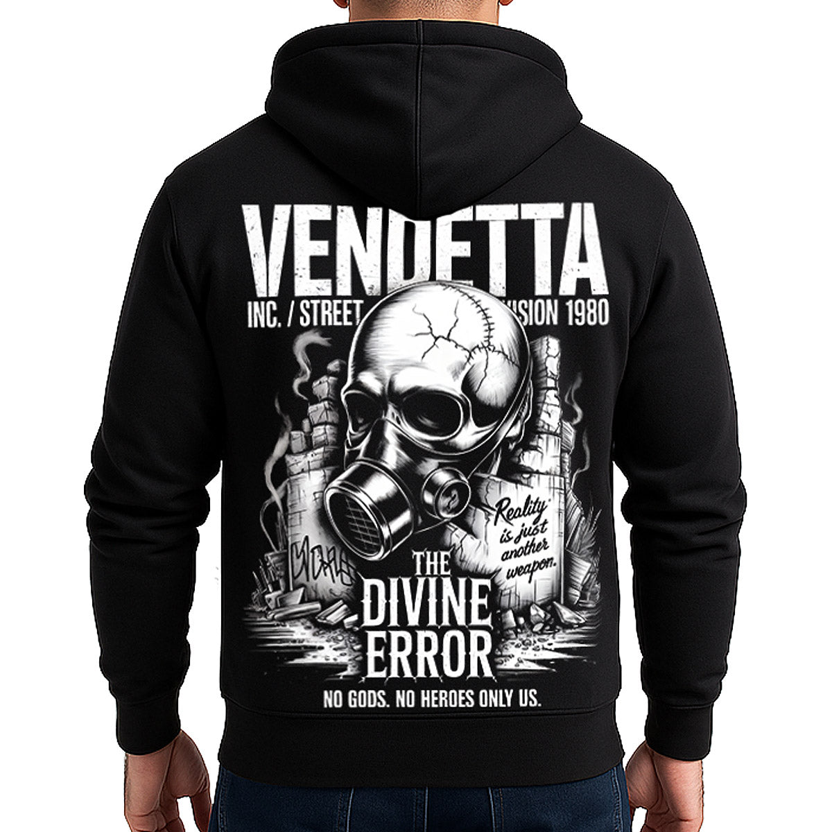 Vendetta Inc. Hoodie Divine Error schwarz
