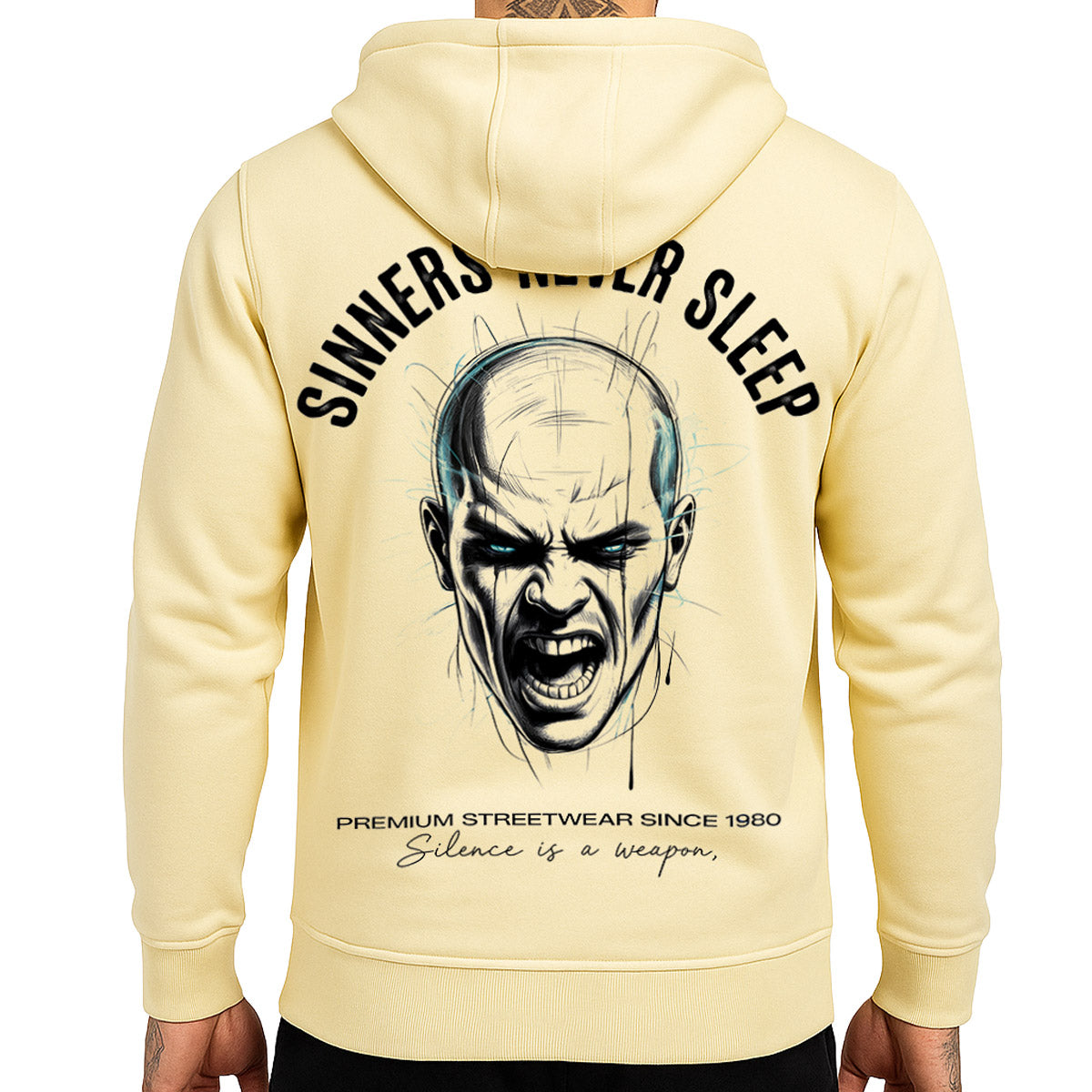Vendetta Inc. Hoodie Sinner gelb