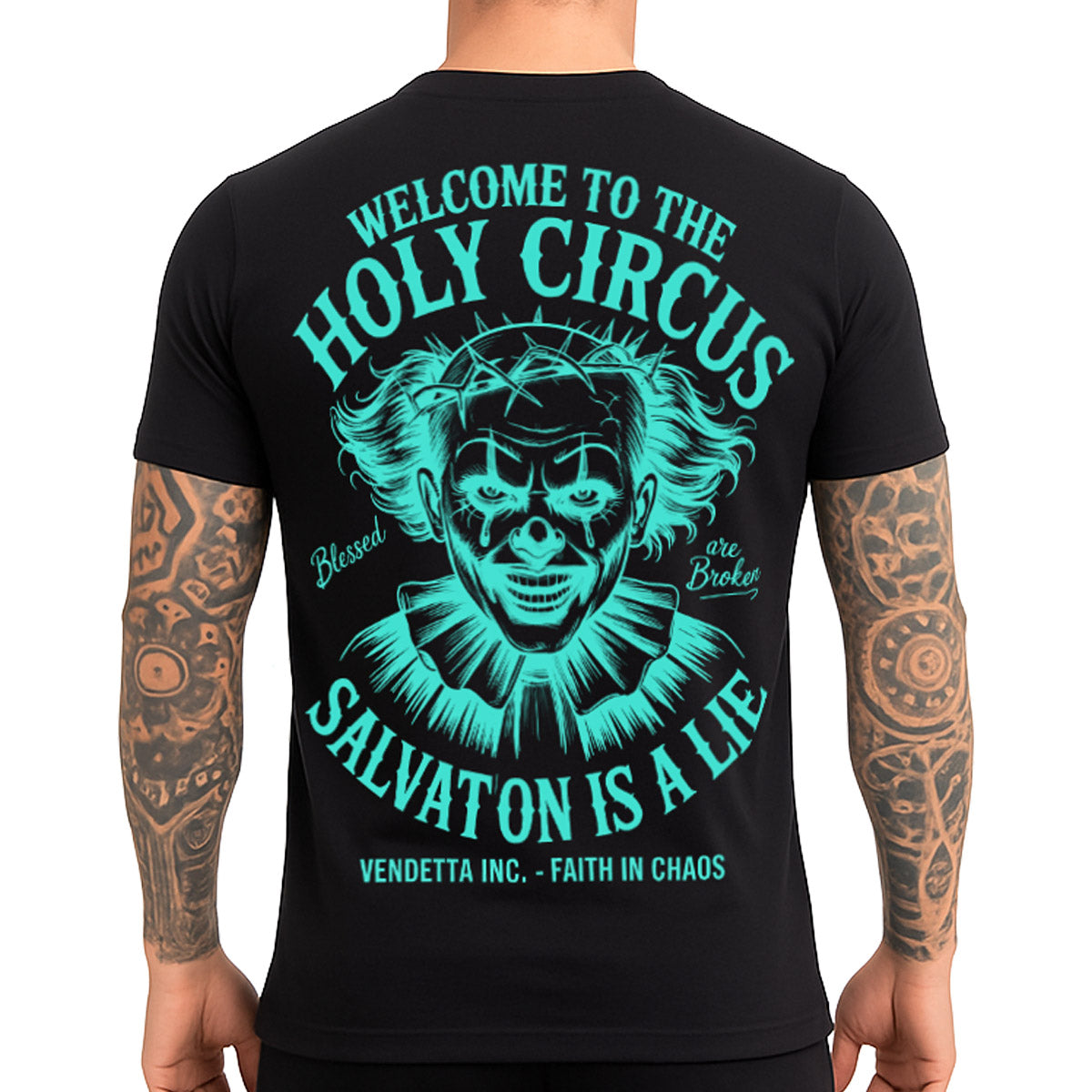 Vendetta Inc. Shirt Holy Circus schwarz