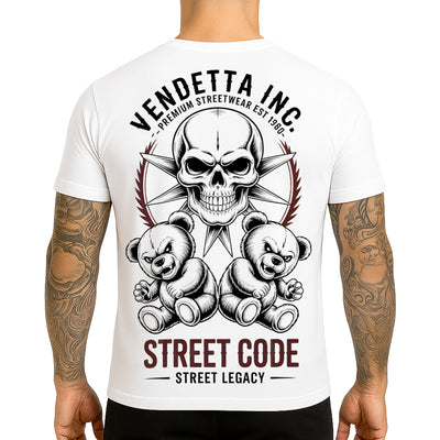 Vendetta Inc. Shirt Street Code weiß