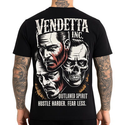 Vendetta Inc. Shirt Outlawed Spirit schwarz