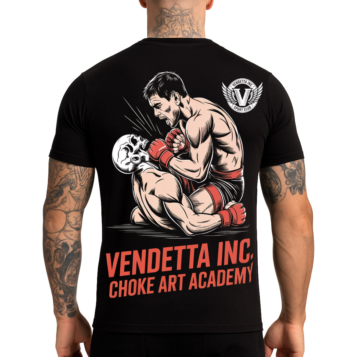 Vendetta Inc. Shirt Choke Art Academy schwarz