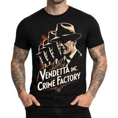 Vendetta Inc. Shirt Crime Factory schwarz