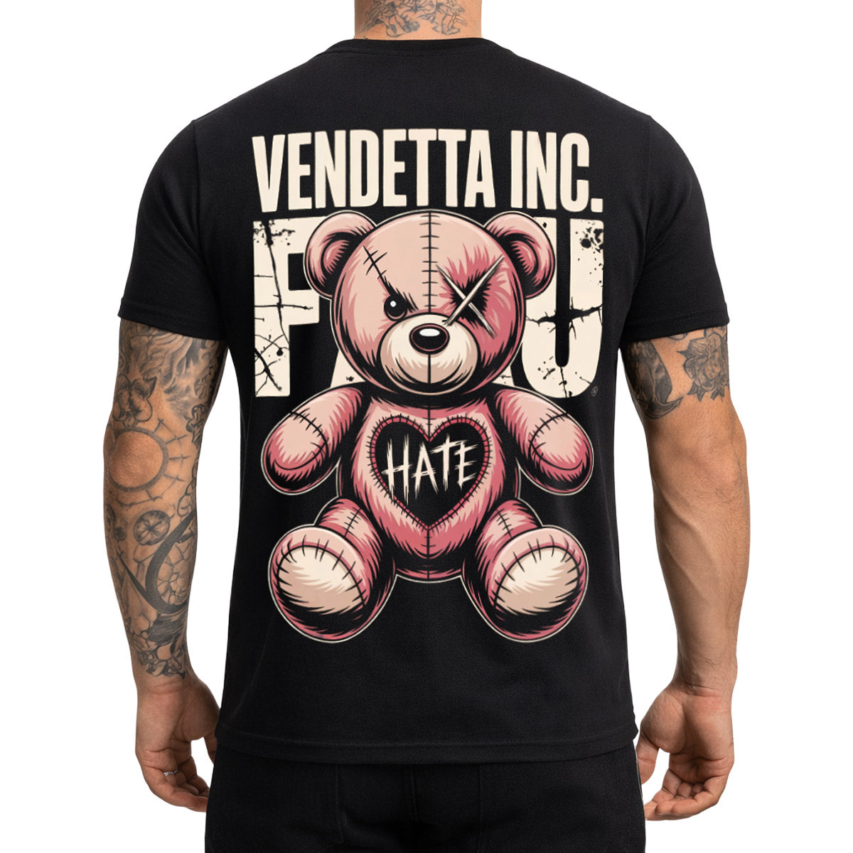 Vendetta Inc. Shirt Energy Bear schwarz