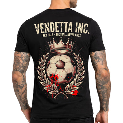 Vendetta Inc. Shirt 3rd Half – Football Never Ends schwarz