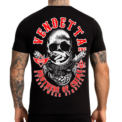 Vendetta Inc. Shirt Brothers of Crime schwarz