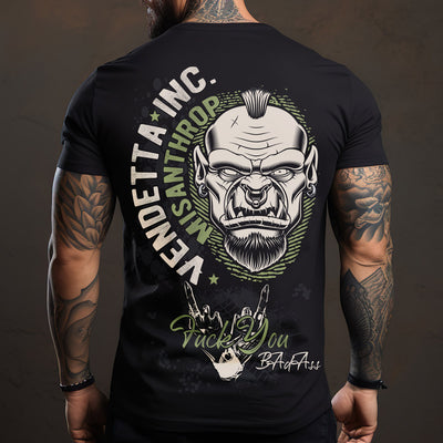 Vendetta Inc. Shirt Misanthrop 1045 schwarz