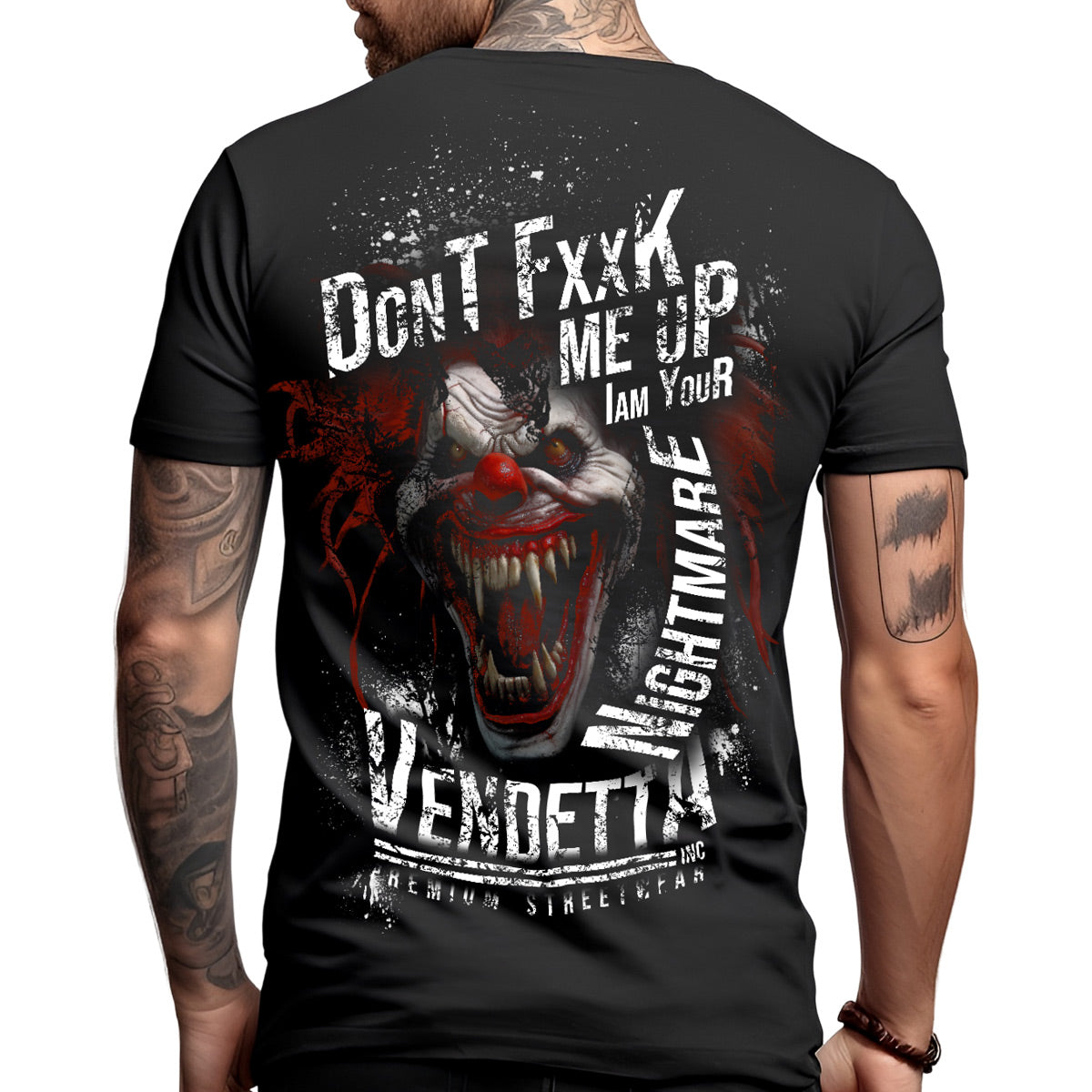 Vendetta Inc. Shirt Dont FxxK schwarz 1323