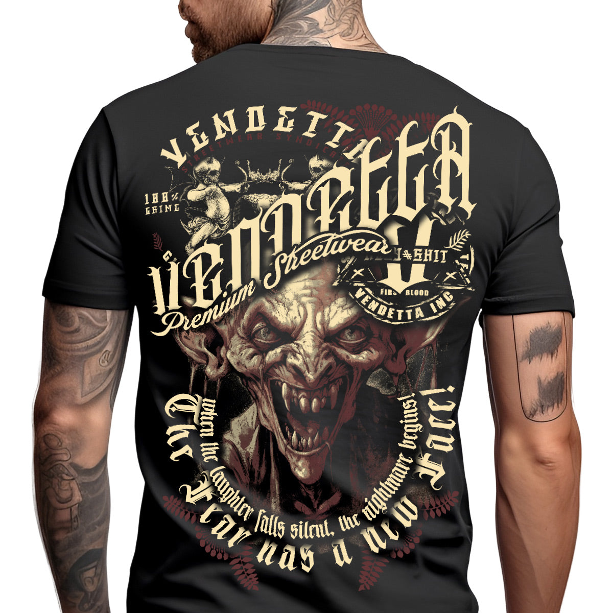Vendetta Inc. Shirt Silent schwarz 1312