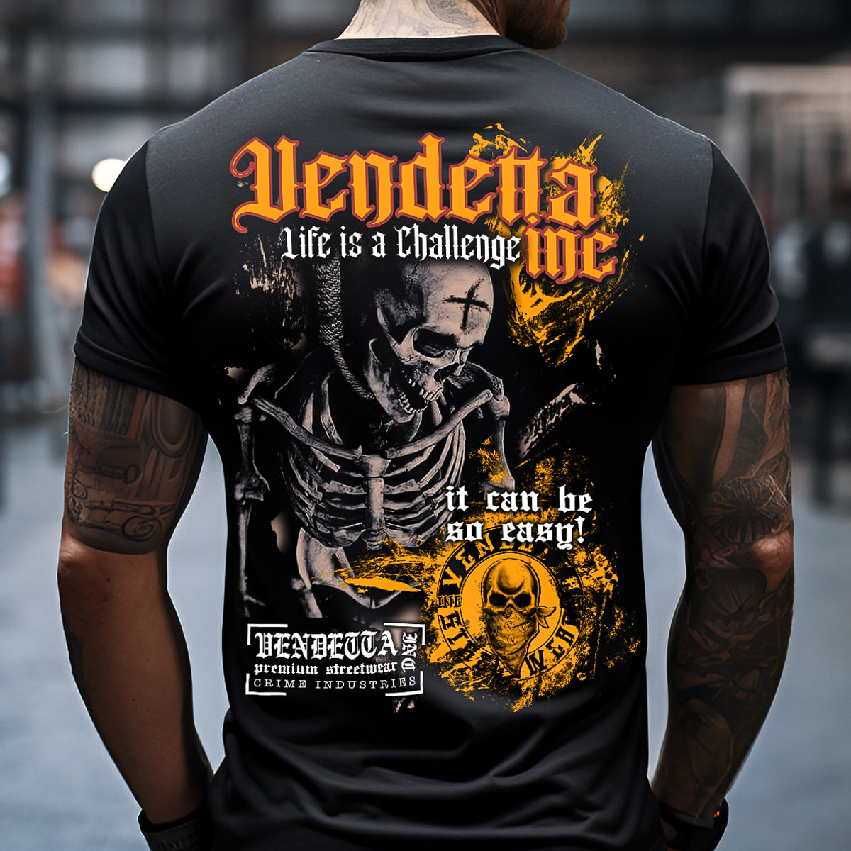 Vendetta Inc. Shirt schwarz Challenge VD-1241