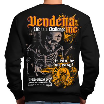 Vendetta Inc. Sweatshirt schwarz Challenge VD-4052