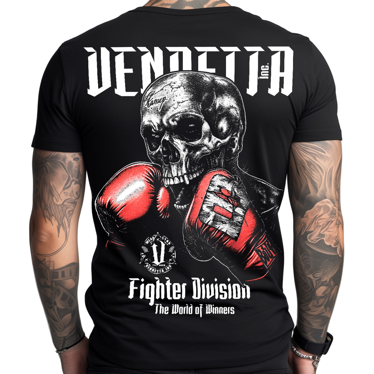 Vendetta Inc. Shirt schwarz Winner VD-1360