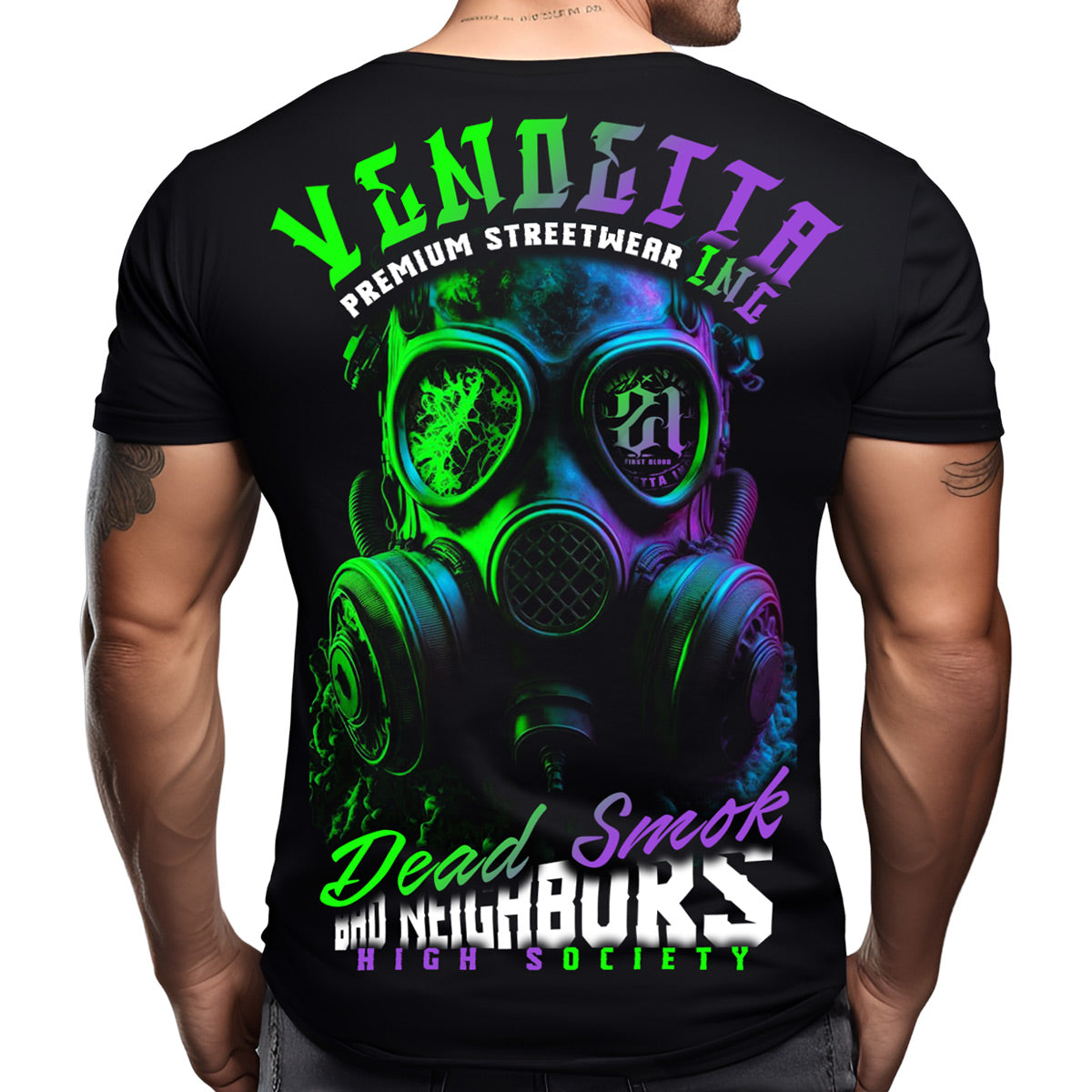 Vendetta Inc. Shirt Dead 2.0 schwarz VD-1336