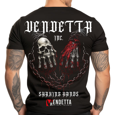 Vendetta Inc. Shirt schwarz Hands VD-1344