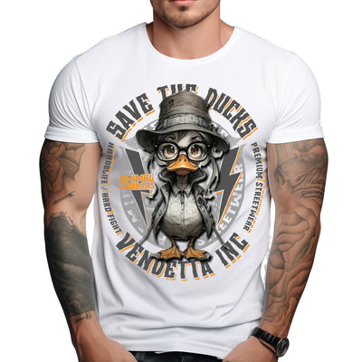Vendetta Inc. Shirt weiß Save The Ducks VD-1376