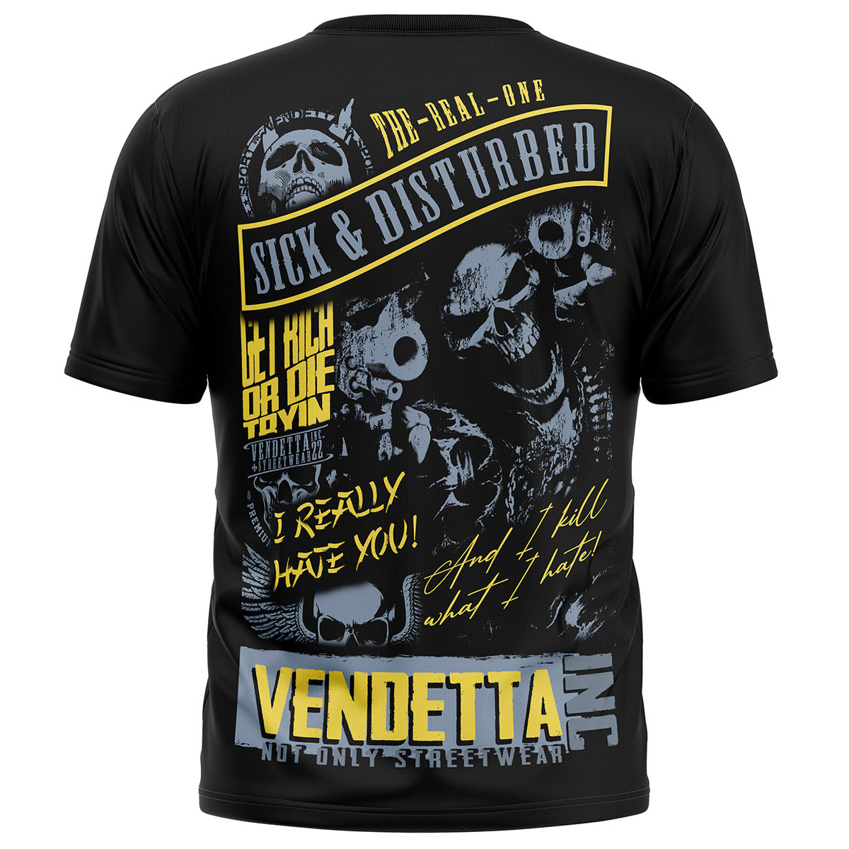 Vendetta Inc. Shirt schwarz Disturbed VD-1222
