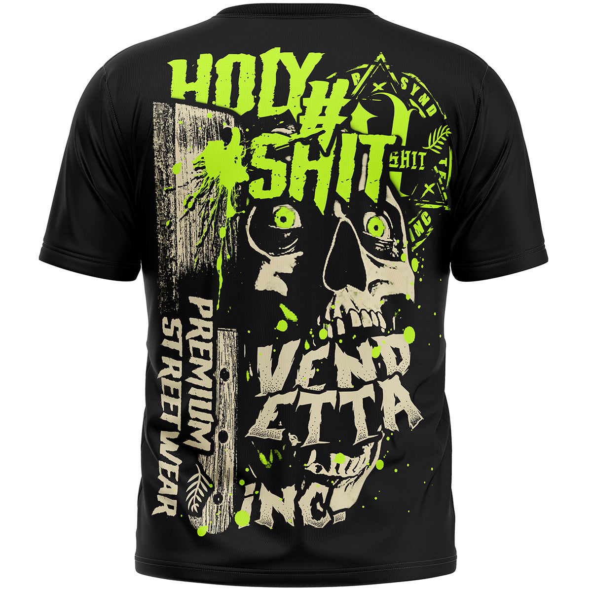 Vendetta Inc. Shirt Reaper Skull schwarz VD-1413