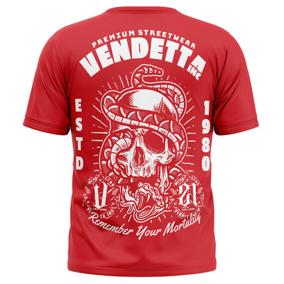 Vendetta Inc. Shirt Remember rot VD-1406