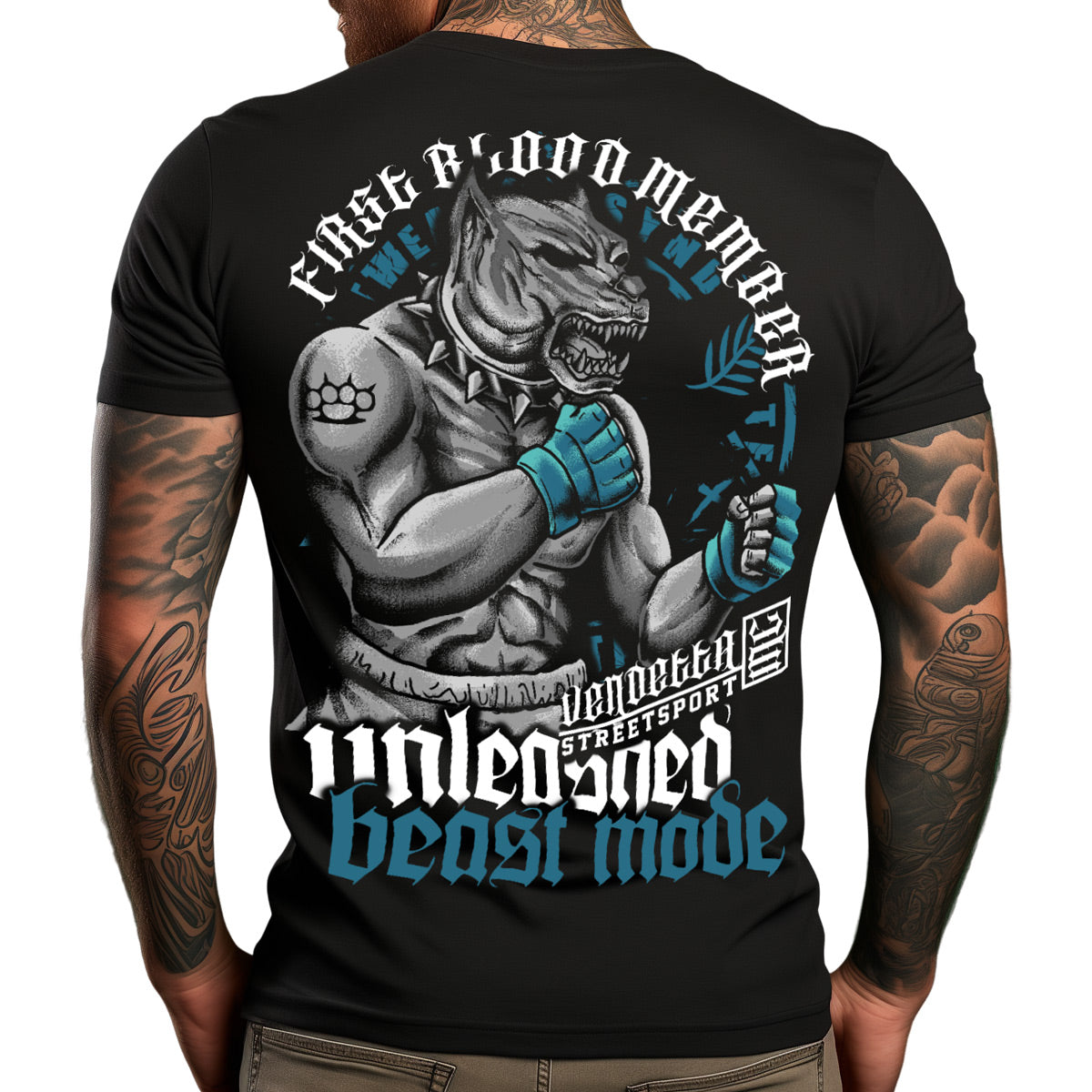 Vendetta Inc. Shirt Blood Member schwarz VD-1420