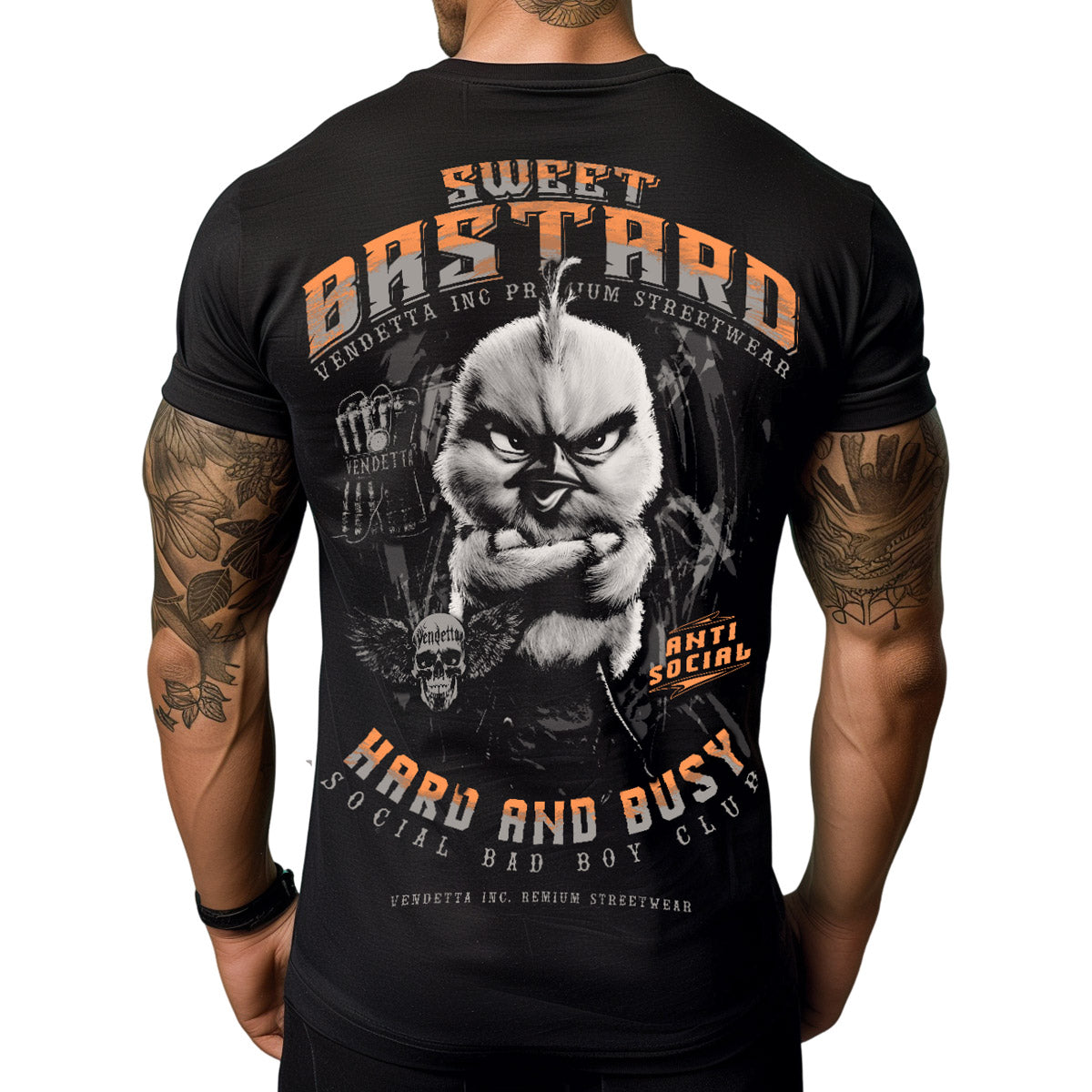 Vendetta Inc. Shirt Sweet schwarz VD-1435