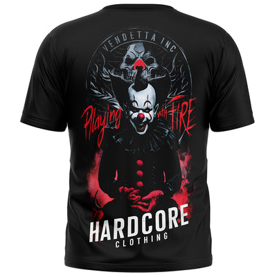 Vendetta Inc. Shirt Playing Clown schwarz VD-1443