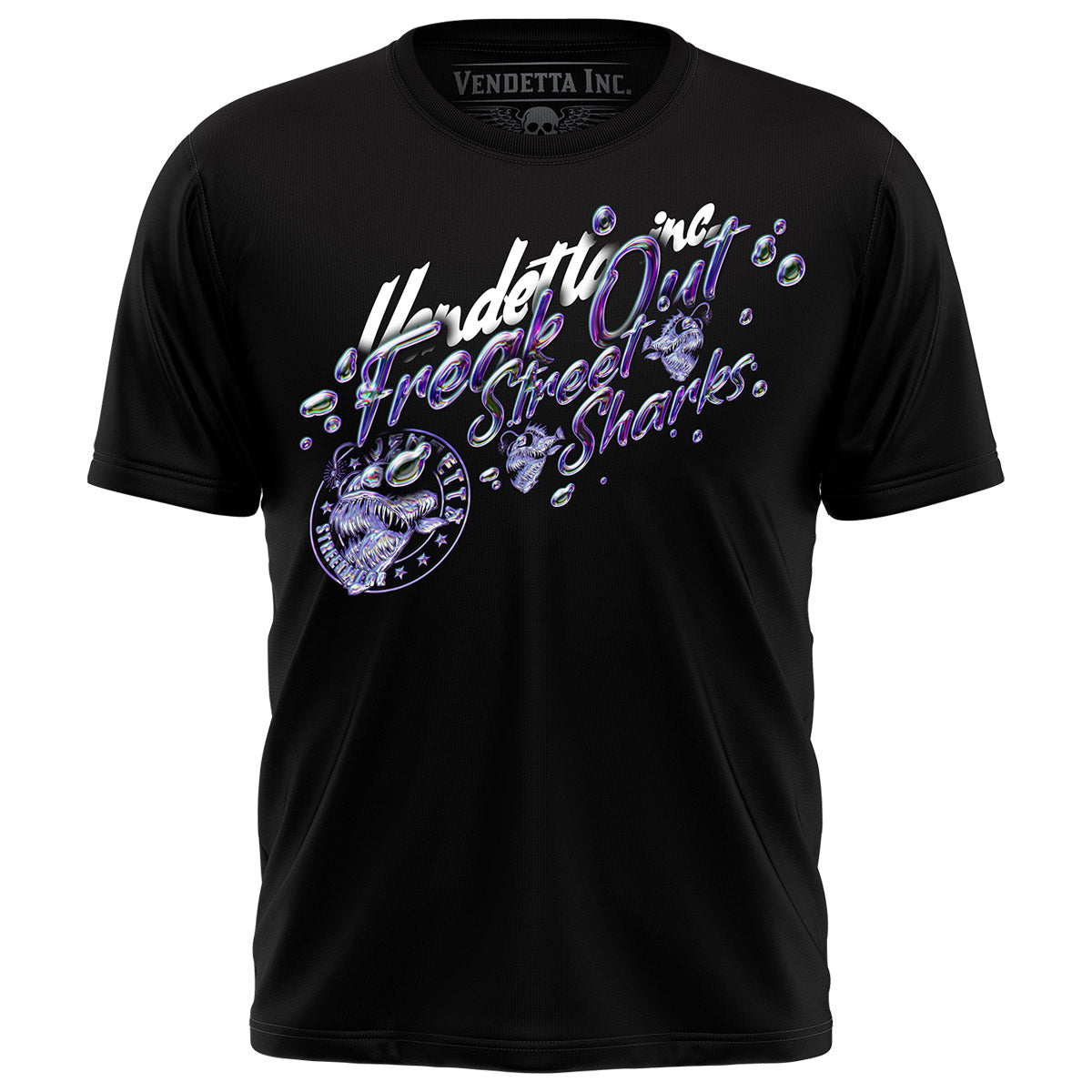 Vendetta Inc. Shirt schwarz Street Shark VD-1299
