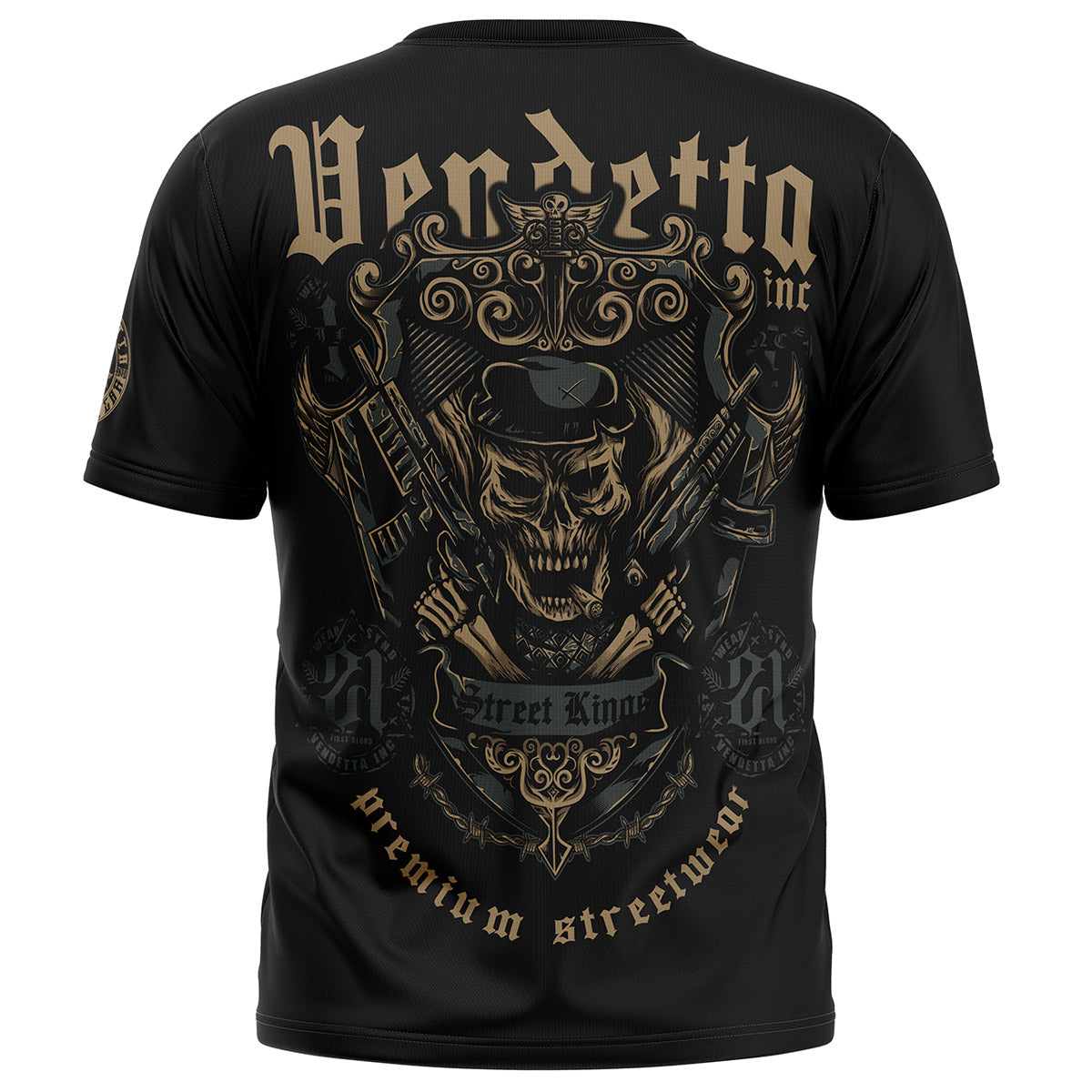 Vendetta Inc. Shirt schwarz Street King VD-1294