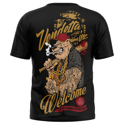 Vendetta Inc. Shirt schwarz Welcome VD-1304