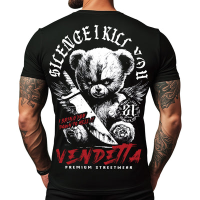 Vendetta Inc. Shirt schwarz Teddy Attack VD-1455