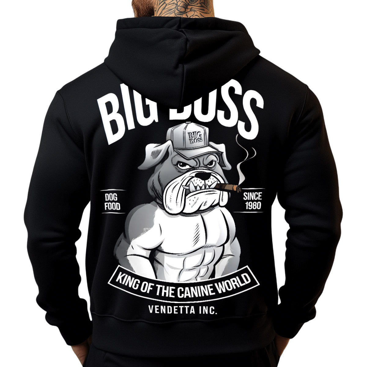 Vendetta Inc. Hoodie Big Boss schwarz VD-4061