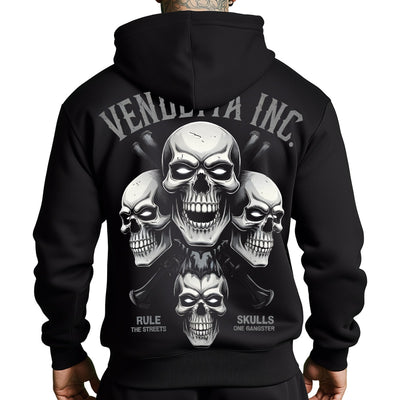 Vendetta Inc. Hoodie Rule The Streets schwarz VD-4062
