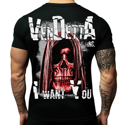 Vendetta Inc. Shirt I Want You schwarz VD-1059