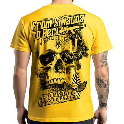 Vendetta Inc. Shirt Sin to Ber gelb VD-1468