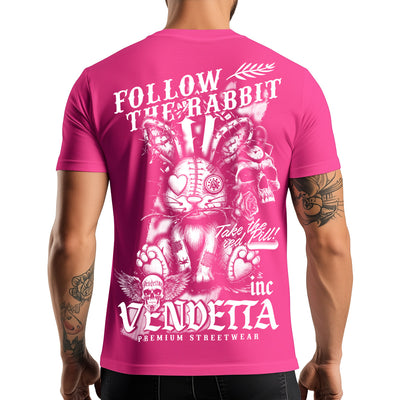 Vendetta Inc. Shirt The Rabbit fuchsia VD-1470