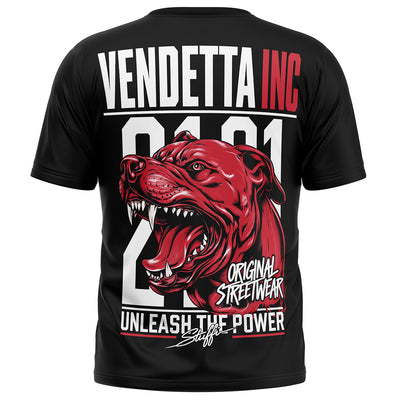 Vendetta Inc. Shirt Pitbull Power schwarz VD-1475