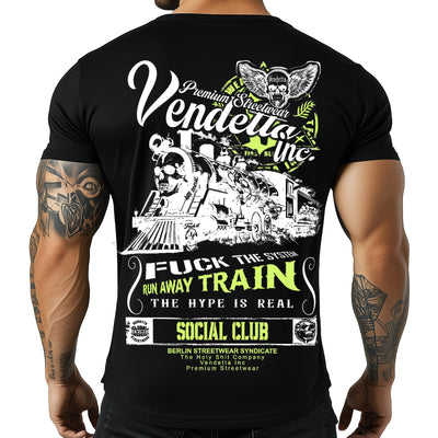 Vendetta Inc. Shirt Train FTS schwarz VD-1479