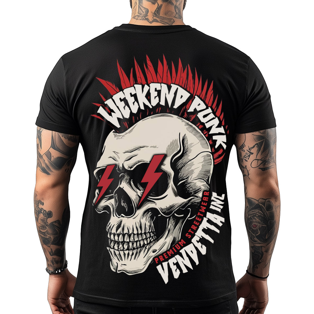 Vendetta Inc. Shirt Weekend Punk schwarz VD-1388